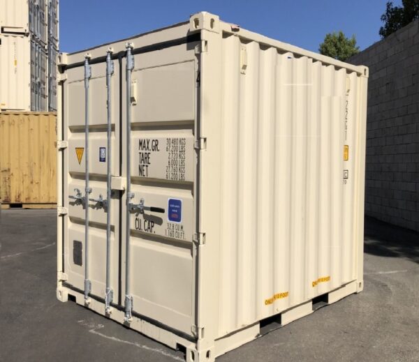 Contentor de transporte 10 pés HIGH CUBE FIRST TRIP